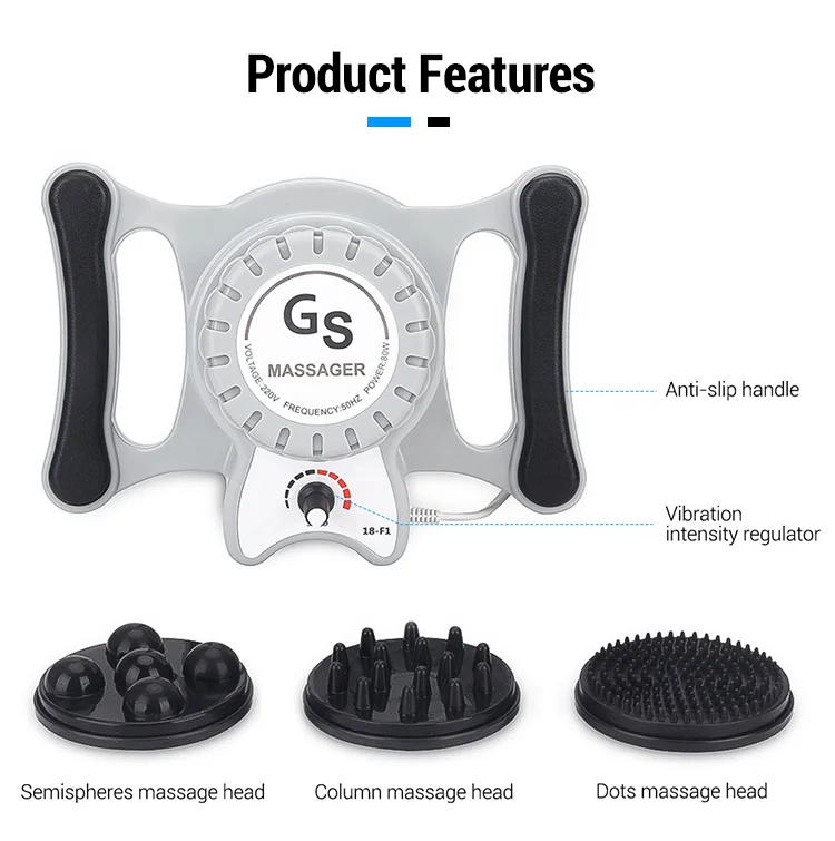 5 Heads G5 Vibration Massage Machine - konmison