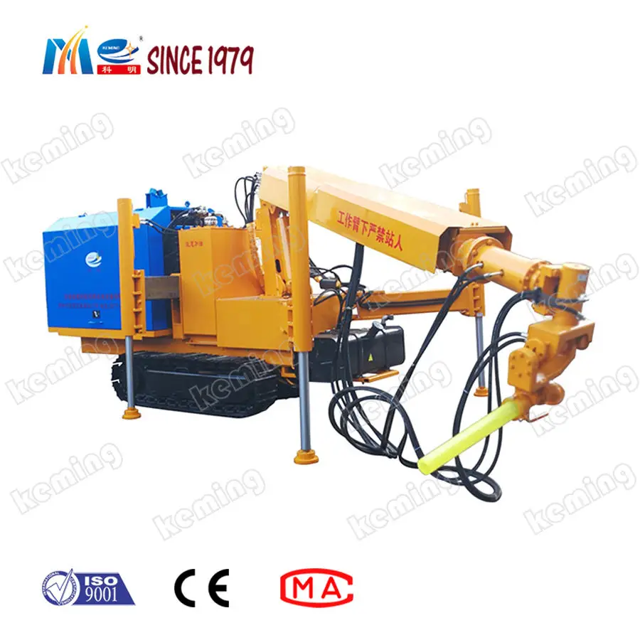Remote Control Robotic Arm Shotcrete Concrete Spraying Machine ...