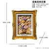 vase, flower, sunflower, photo frame, refrigerator magnet, decor