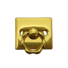 Carosung Custom Bag Hardware New Design Zinc Alloy Antique Gold 3.5CM Bag Push Lock Purse Closure For Women Purse