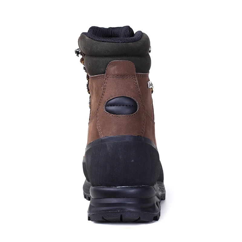 ODM OBM Custom Hanagal Factory Genuine Leather Rubber Waterproof Mountain Hiking Boots Men