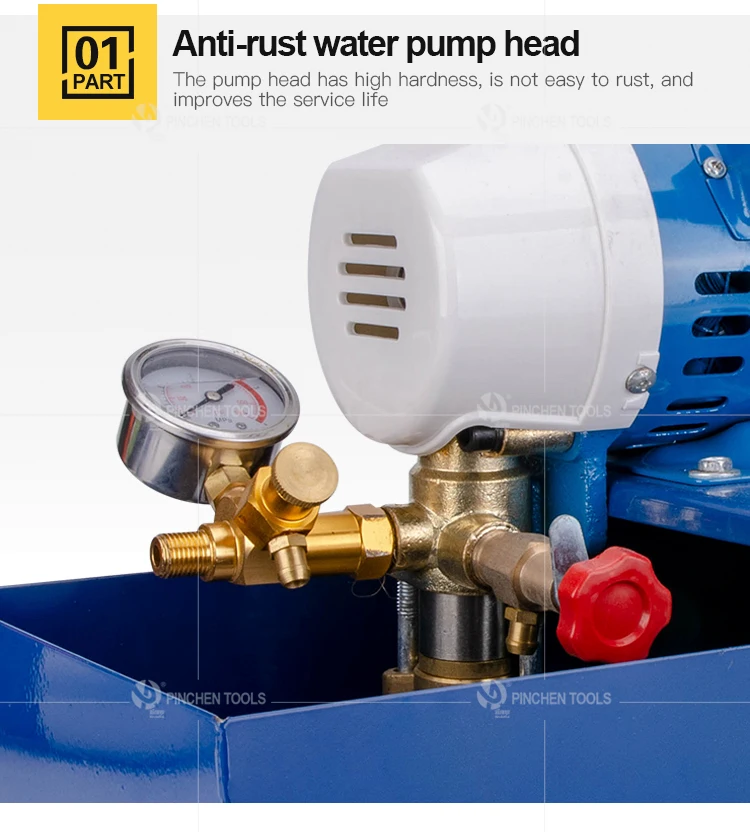 Hydrostatic Equipment Water Pressure Testing Machine Hydraulic Pressure Testing Pump