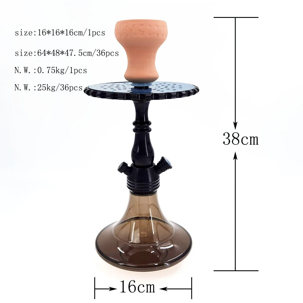 Factory Price Disposable Arab Bar Hookah Complete Set Plastic Hookahs