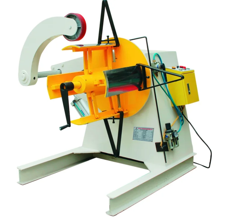 New LIHAO/OEM Brand Steel Coil Decoiling Machine Automatic Uncoiler Metal Motor Manufacturing Plant Customized 16m/min 380V Long