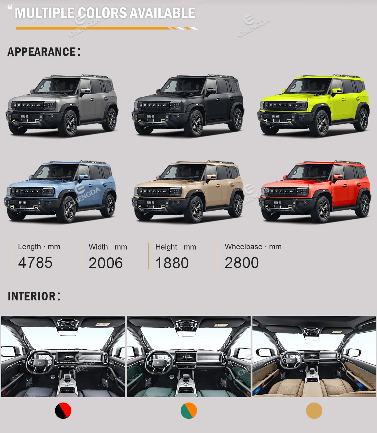 2023 Model Jetour Traveler 1.5t 2.0t 5 Seat 4wd Suv Automotive Jetour ...