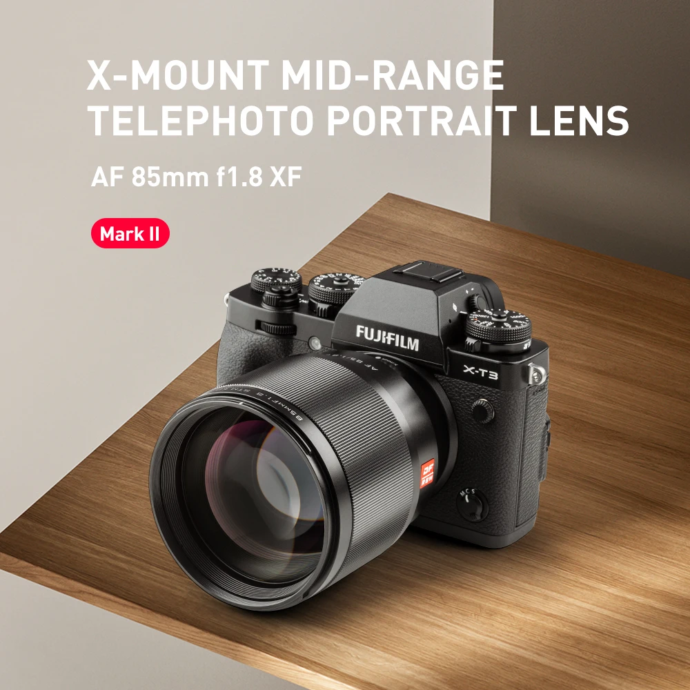 AF 85mm F1.8 XF-Mount Mark II Auto Fixed lens F1.8 Lens for Camera 