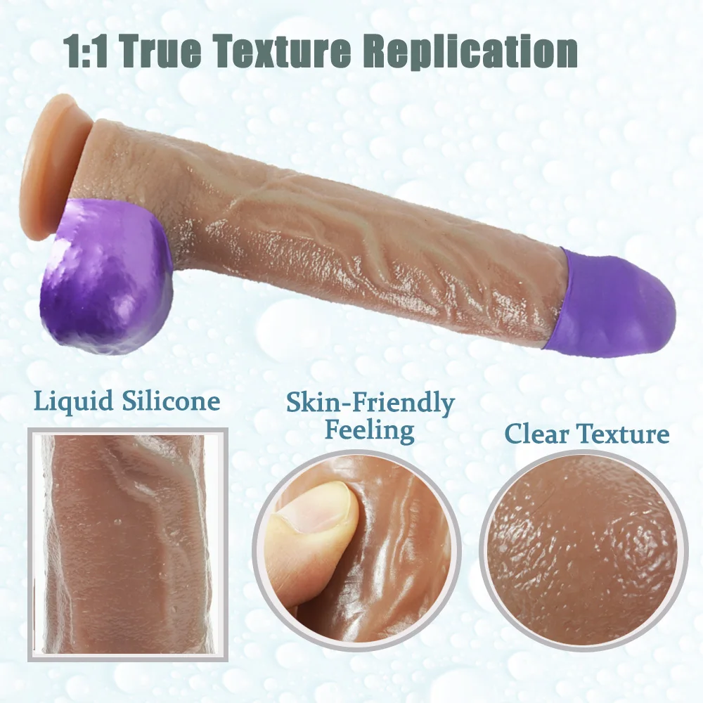 real feel vibrating dildo G Spot Clitoral Sucking Vibrator with 10 Intensities – ZhenDuo Sex Shop