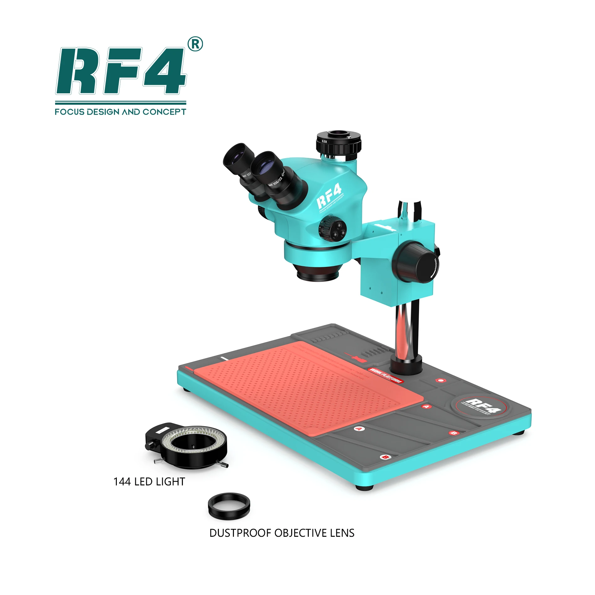 Rf4 Microscope Industrial Microscope Camera Mobile Phone Reopair Tools