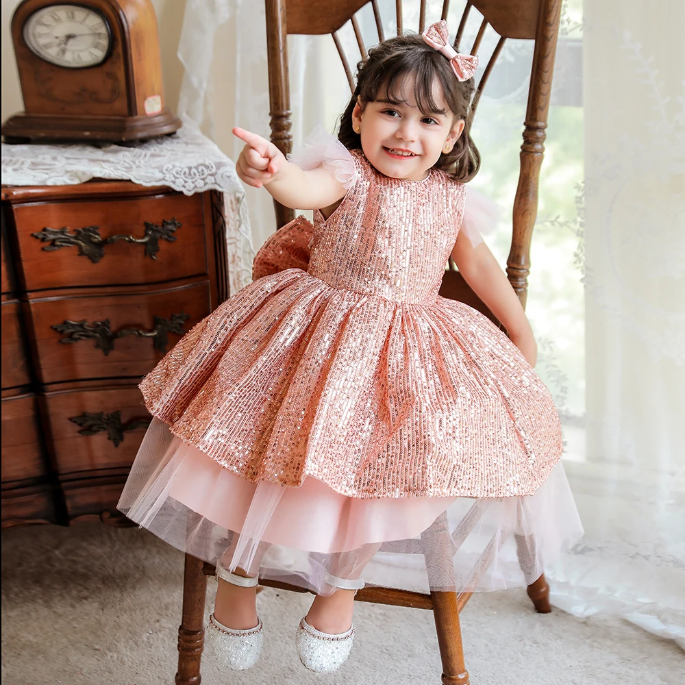 girls fancy dress frock for gowns party wear for baby kids top bottom set  new 2023
