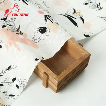 100% Rayon & Viscose & Modal Fabric Rayon Spandex Custom Digital Printed Fabric