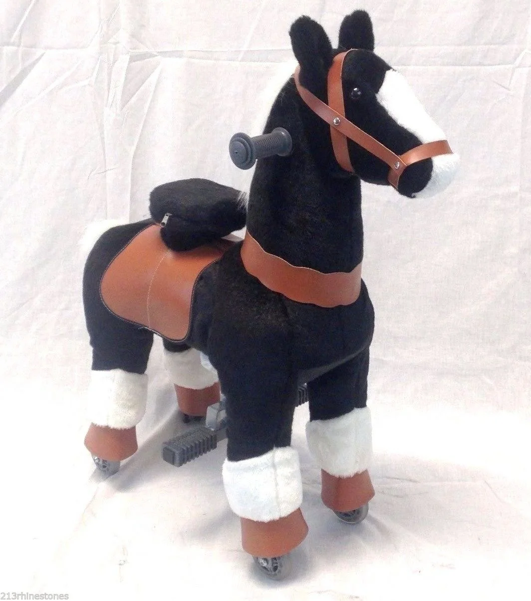 Enjoyment CE Plush Musical Rocking Horse Toy Balance Fun