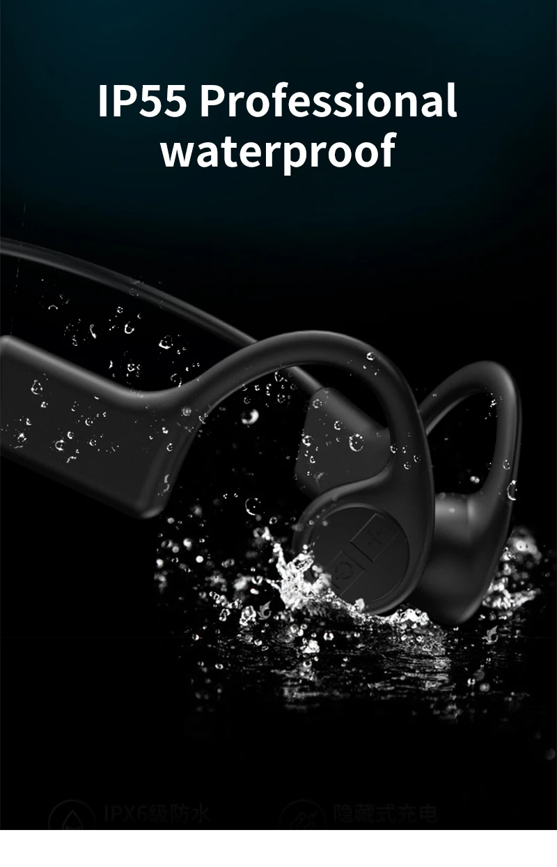 X7 Bt Bone Conduction Earbud Openear Earphones Sport Wireless Ip55