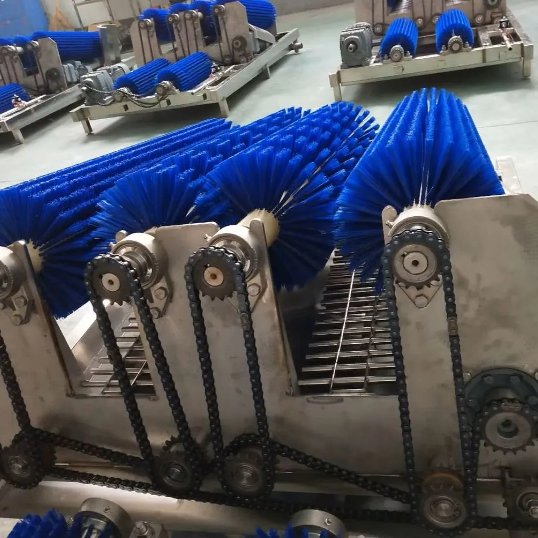Smart boot washing system for industrial plants, slaughterhouses and processing plants