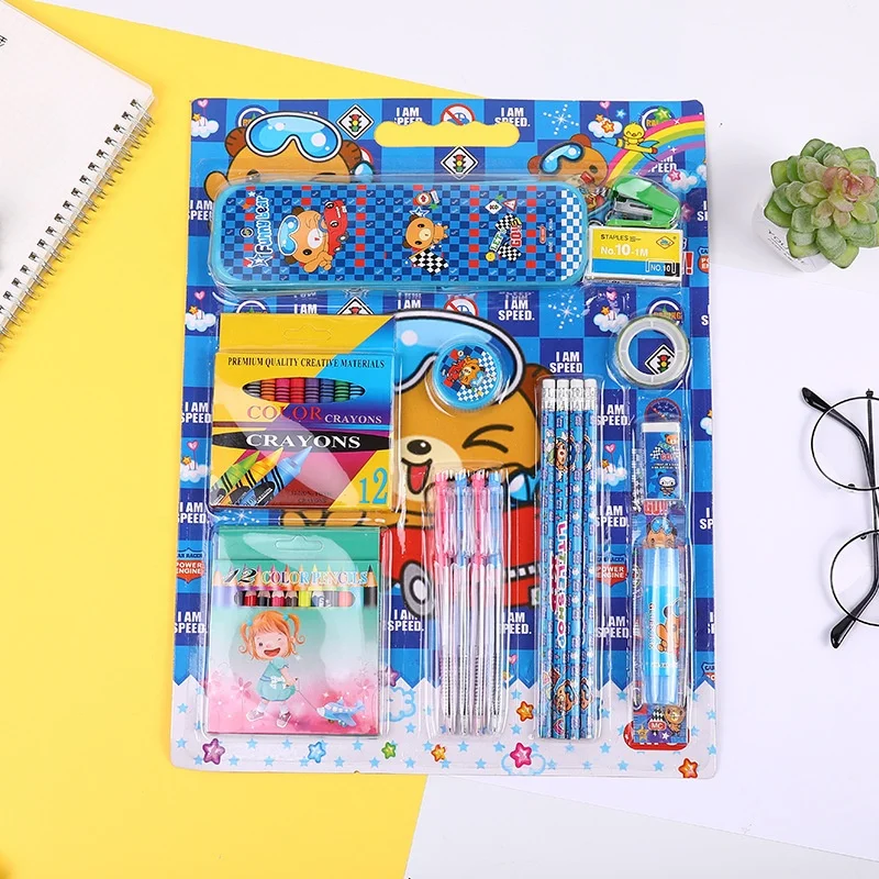 新デザインパッケージ文房具セット学用品ペン用品文房具