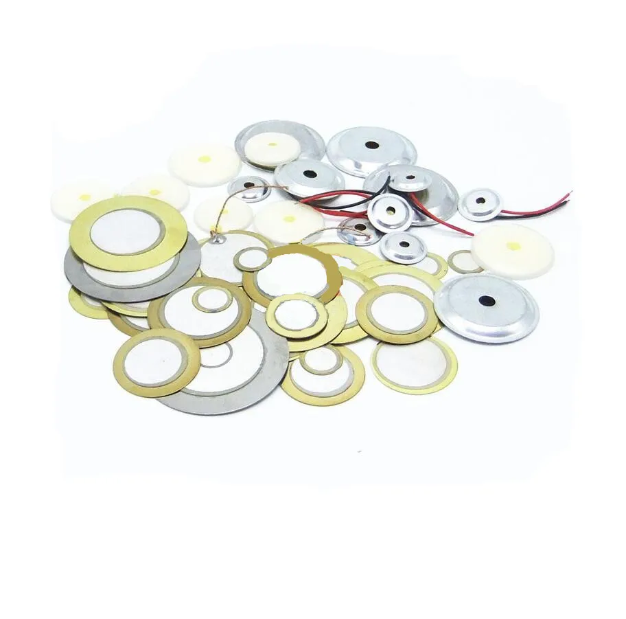 20Pcs Buzzer Piézo Céramique Disque Avertisseur Sonore 20mm - Joint Cuivre Étanchéité Rond