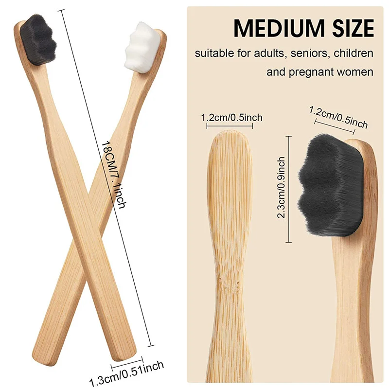Eco Friendly Toothbrush Free Samples Custom Soft Bristles Bamboo Toothbrush