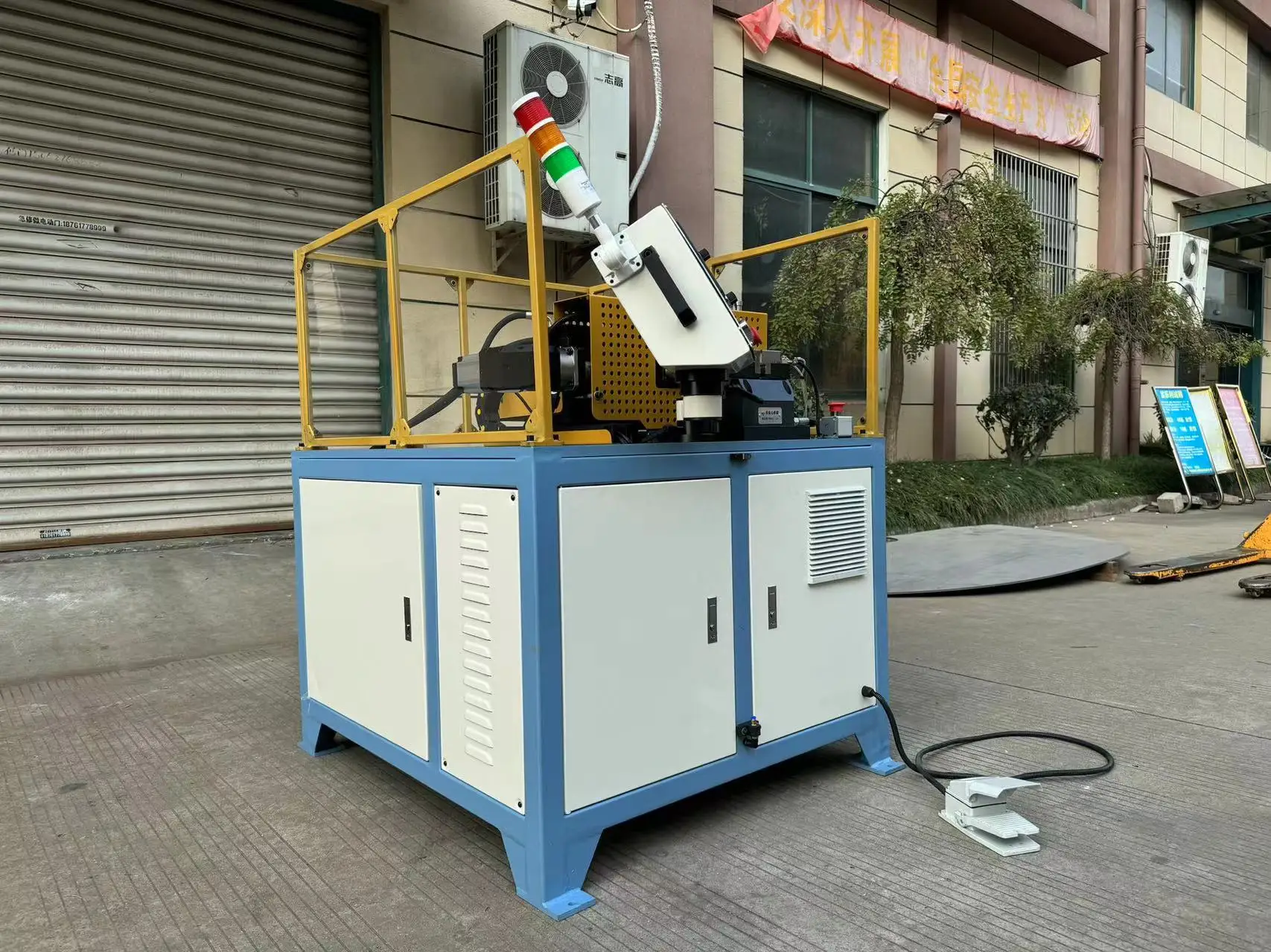 BOBO Machine heat exchanger hydraulic copper aluminum steel pipe tube shown in a detail photo for this news article