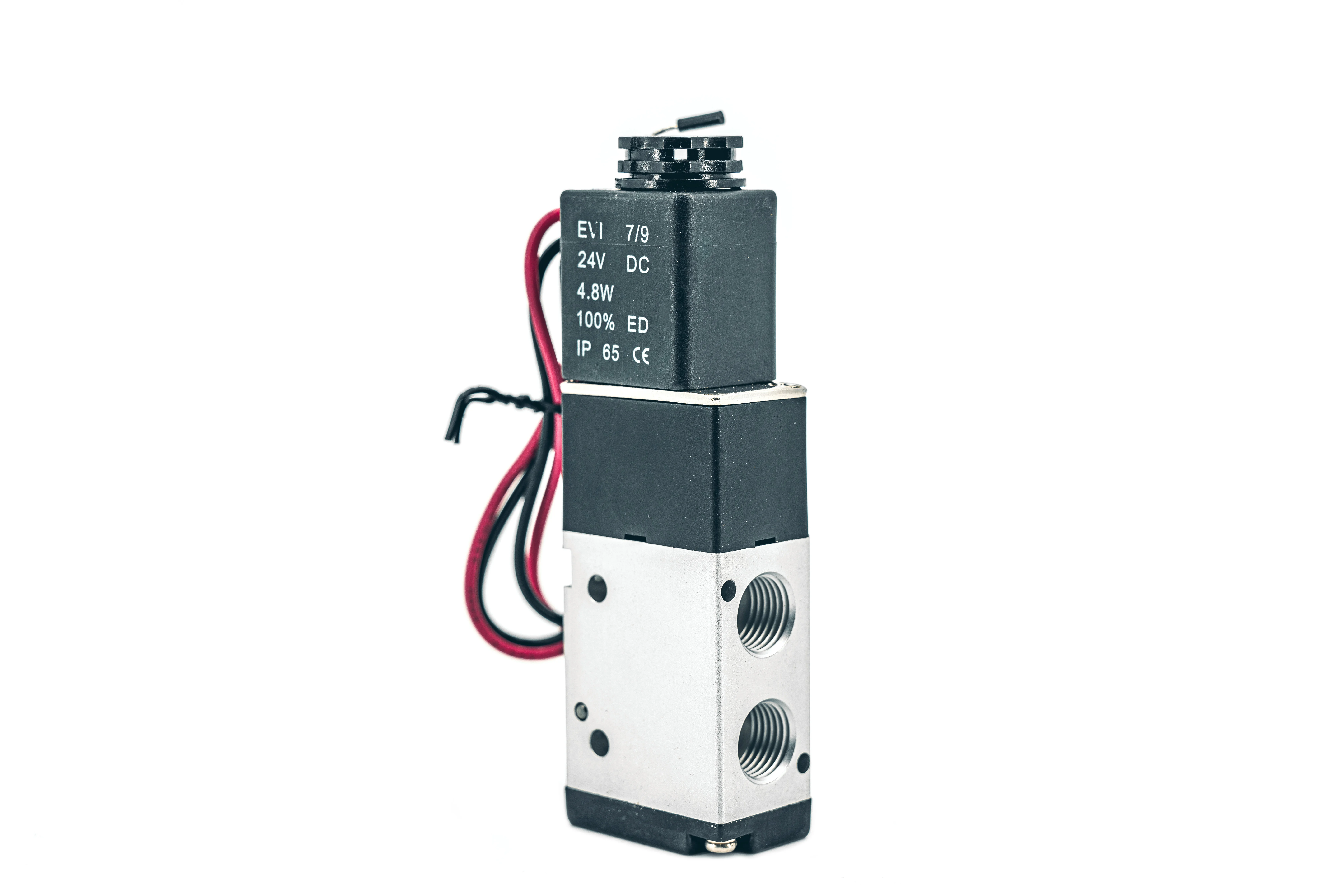 4v High Quality Pneumatic Valve 2/5 Way Air Compressor Solenoid Valve