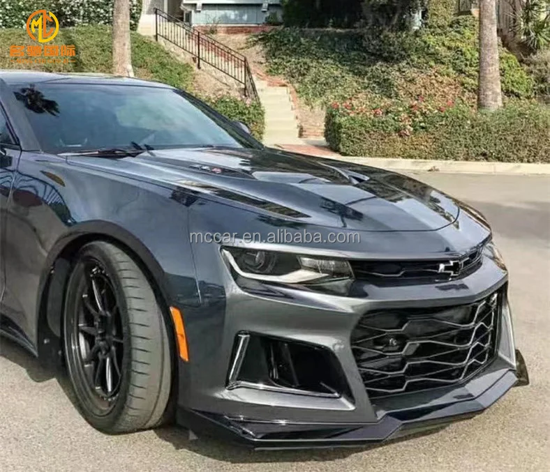 Zl1 Body Kit For Chevrolet Camaro S Bumper Hood Spoiler Side Skirt Buy Zl1 Body Kit For Camaro