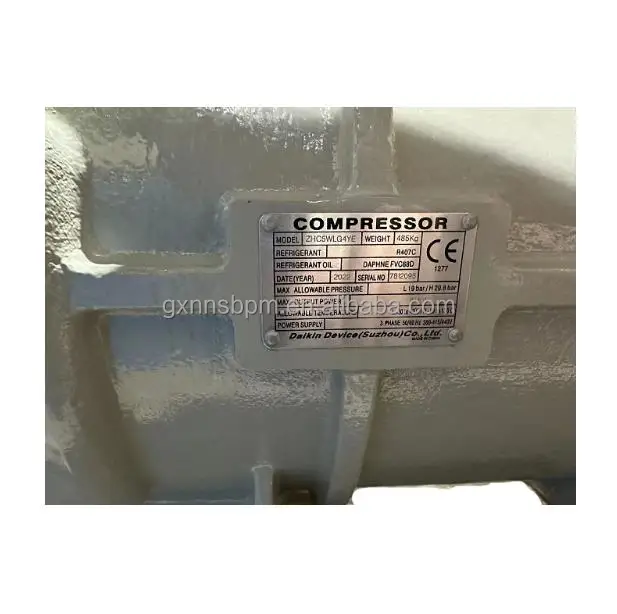 Zhc9lsgye Daiki Semi Hermetic Screw Compressor For Air Conditioner Parts Buy Air Conditioner