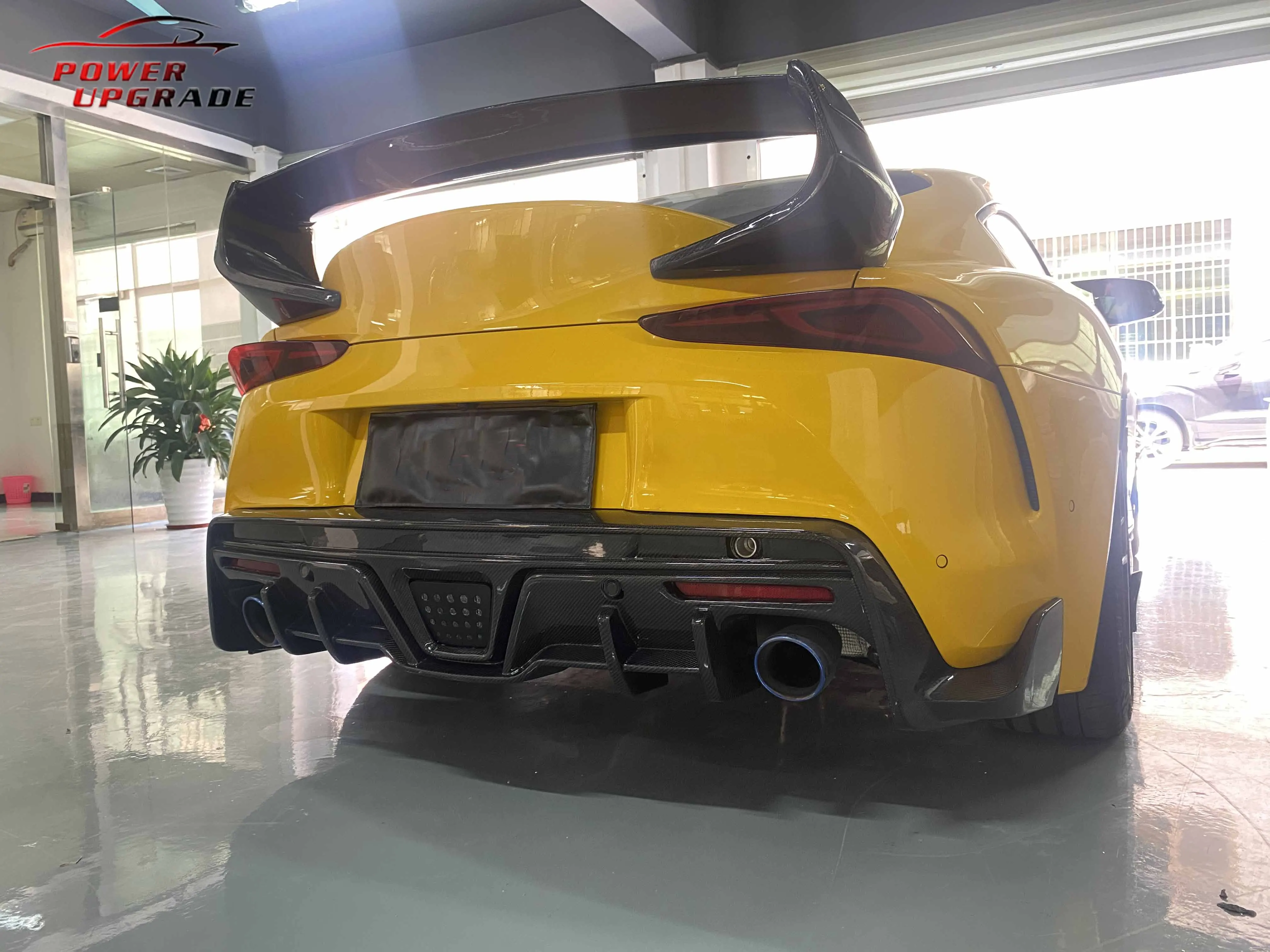 Wholesale For Toyota Gr Supra A90 A91 Mk5 Carbon Fiber Rear Diffuser
