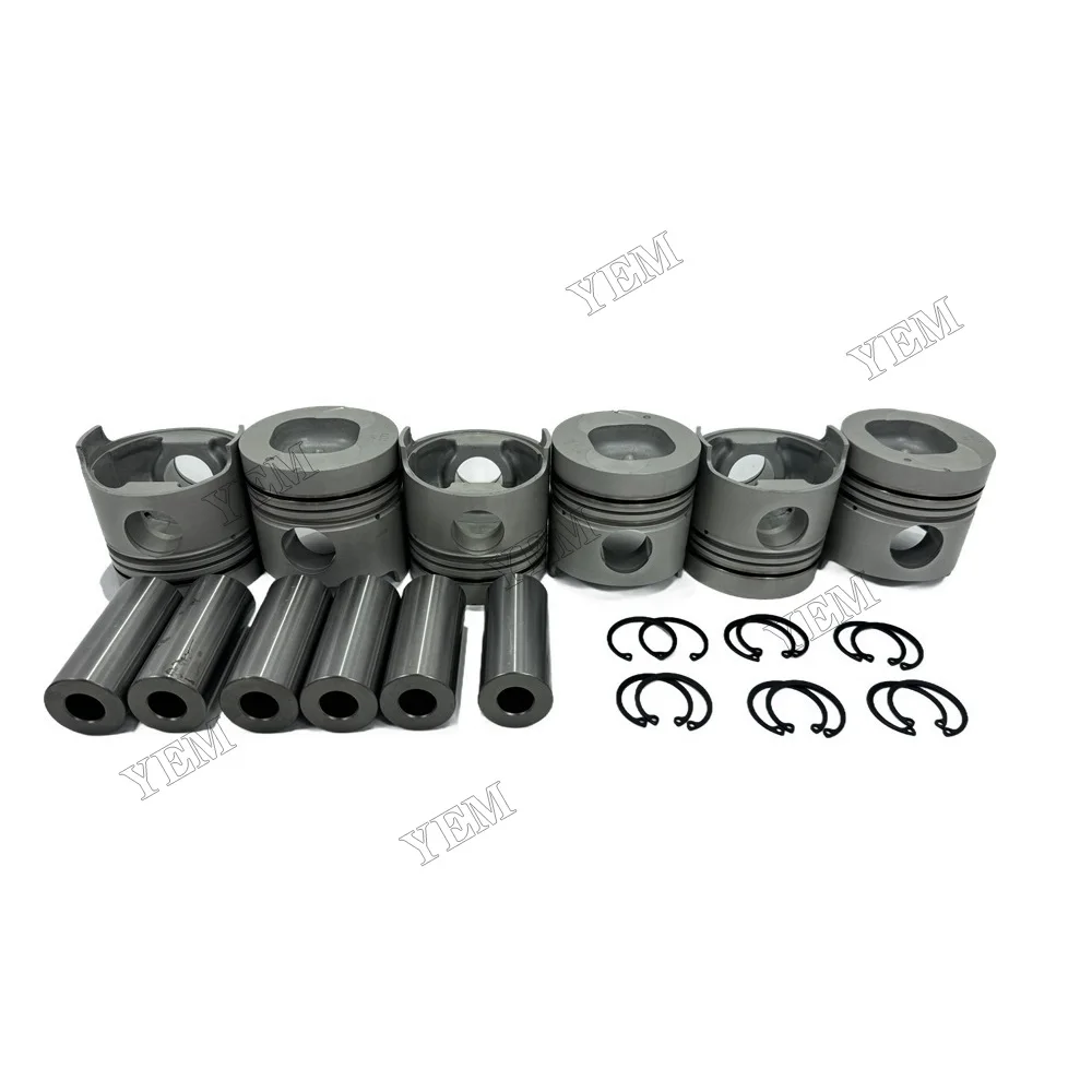 Piston Kit Compatible for Isuzu 6BD1 Replacement Engine Parts China Manufacturer 2