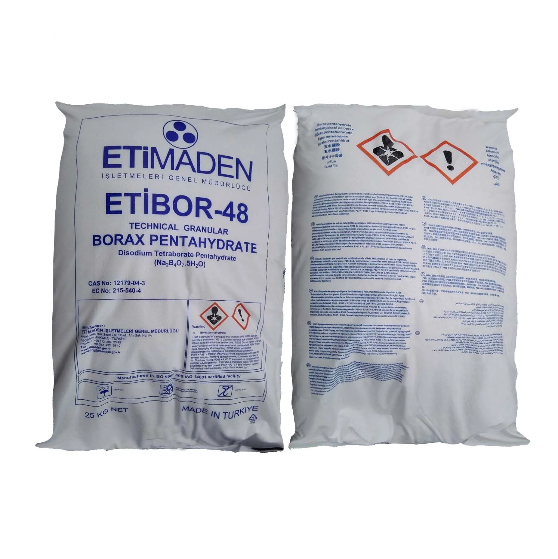 99.9 Eti Brand Granular Borax Penthydrate For Wood Preservation Buy Borax Penthydrate For