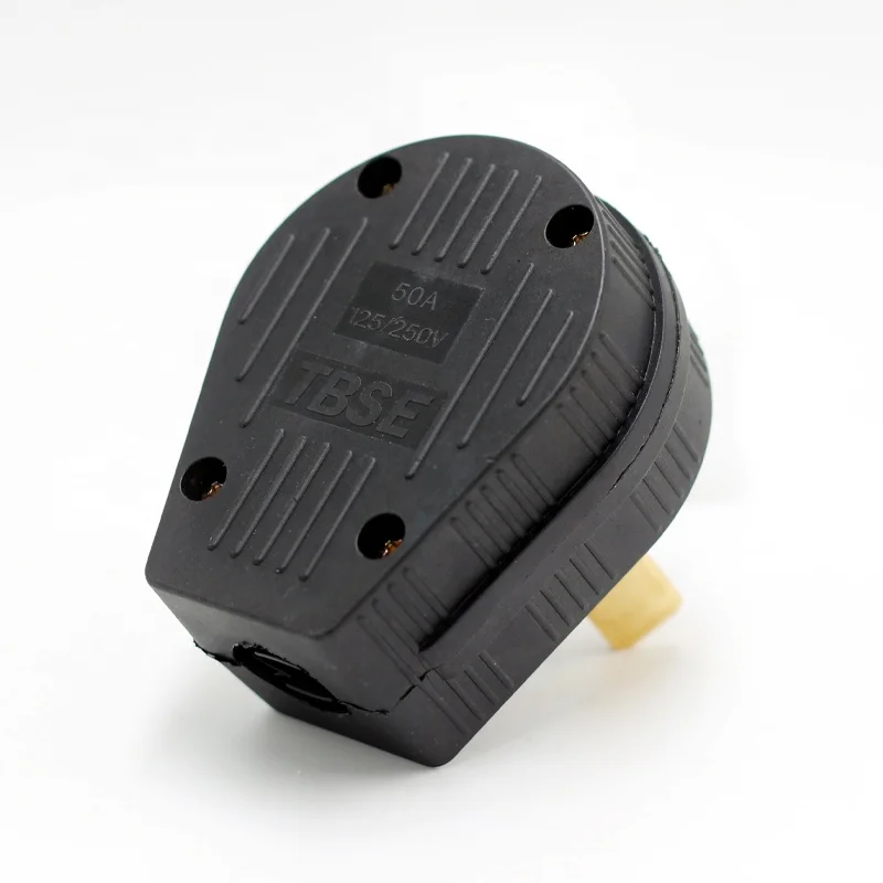 Nema 10-50p 50a Twist Lock Replacement Male Plug - Customizable Oem