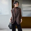 Gilet marrone
