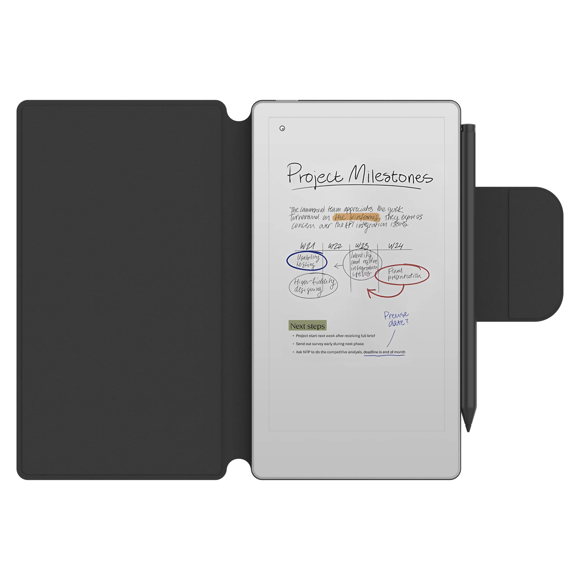 odm for remarkable paper pro move 73 pbk352-7