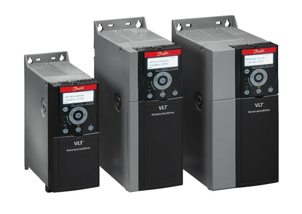 For Danfoss FC302 VFD High Performance 220V Vector Inverter for Industrial Use Automatic Control for Three Phase Compressor Moto