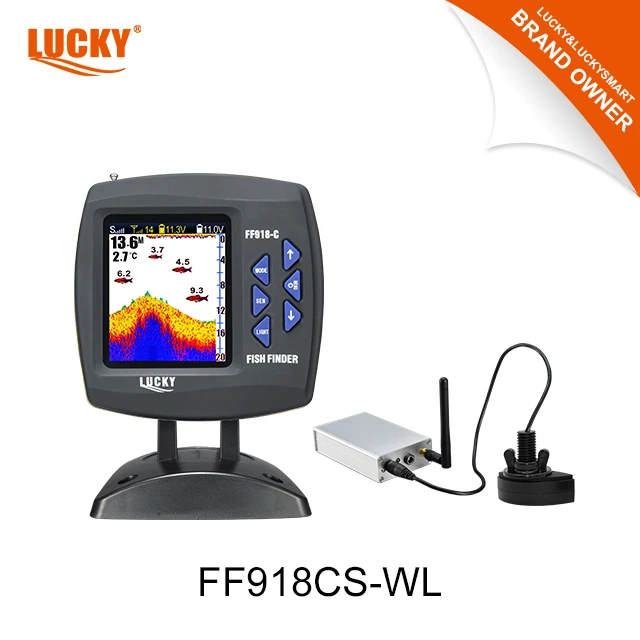 Lucky Boat Bait Sonar Fish Finder FF918-Wl - China Fish Finder and Bait  Boat Fishing Sonar price