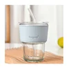 blue  +transparent cup