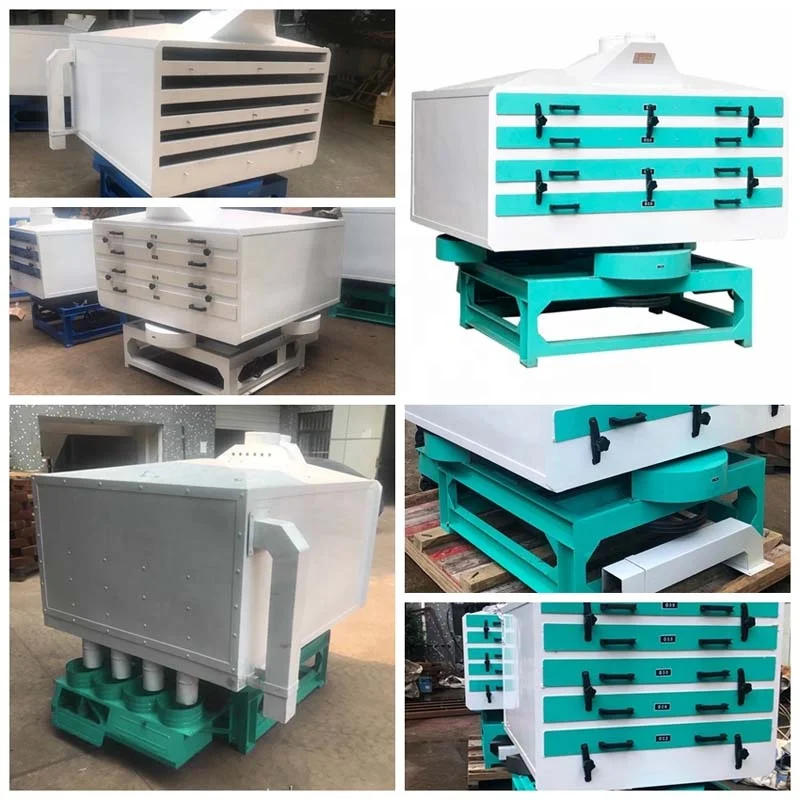 MJP Rotary Rice Grader Grading Mill Cleaning Machine