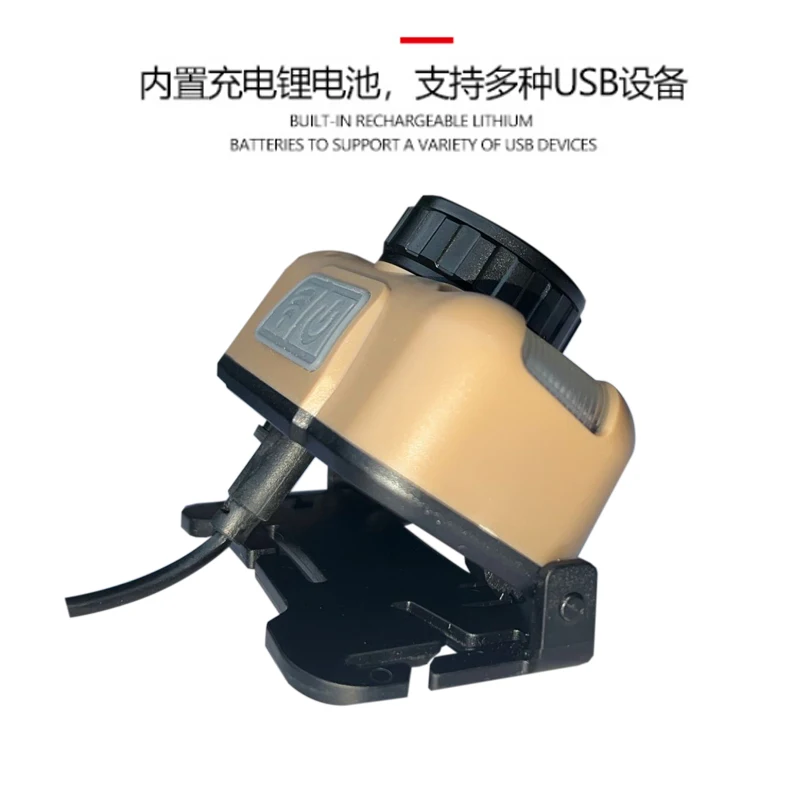 Body Motion Sensor Headlamp Induction USB Rechargeable Headlight 2 Switch Modes Head Flashlight Torch Lamp for Camping