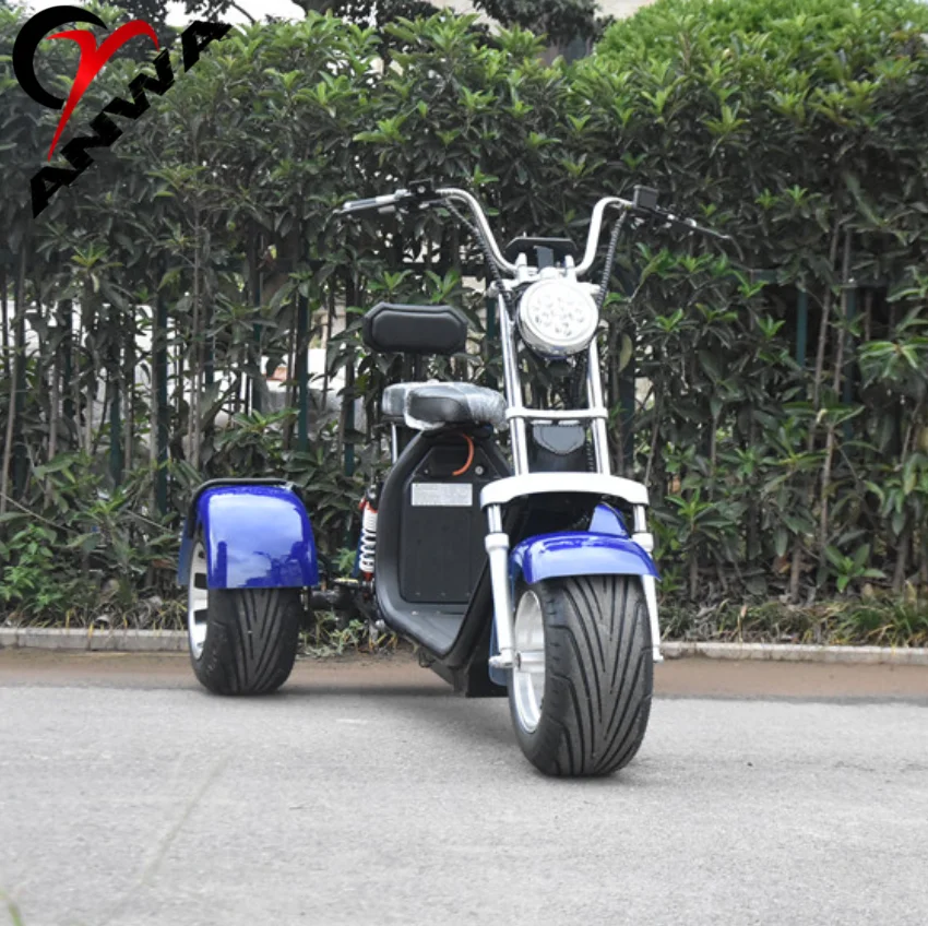 Double Seat Electric Tricycles 1500w Scooters 3 Wheel Electric Scooters ...