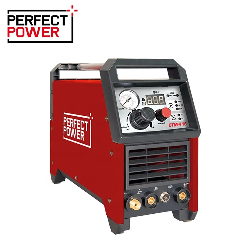 6 in 1 Both Welding Machine and Cutting  CTM-416 Welding Machine Combo Cutting Machine Plasma Cutter MMA MIG Ac/dc Tig Welder