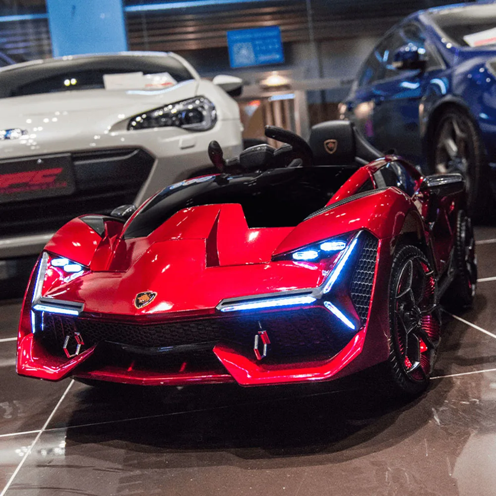 Best Selling Children's Electric Four-Wheel Remote-Controlled 2-4 Years Boys Girls Kids Ride-On Rechargeable Metal Toy Car