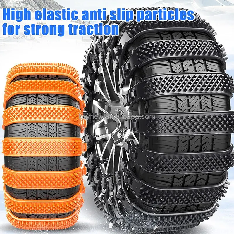 Universal Wheel Plastic Snow Tire Skid Chain 2023 Antiskid Chains For