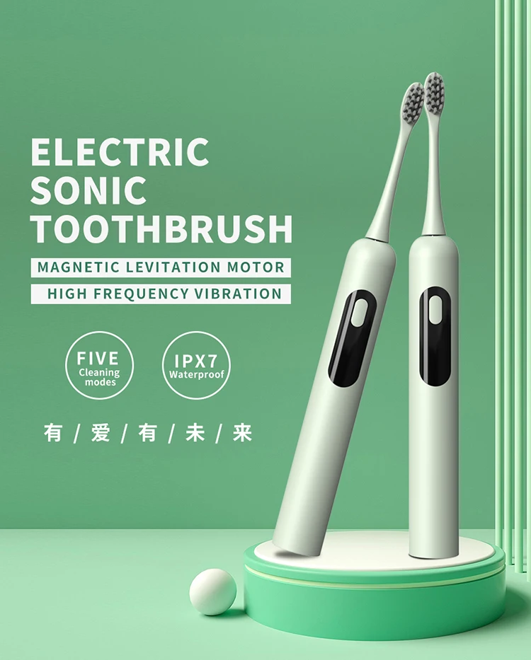 Rechargeable Adult Smart Sonic Electric Toothbrush - Buy Home Dental ...