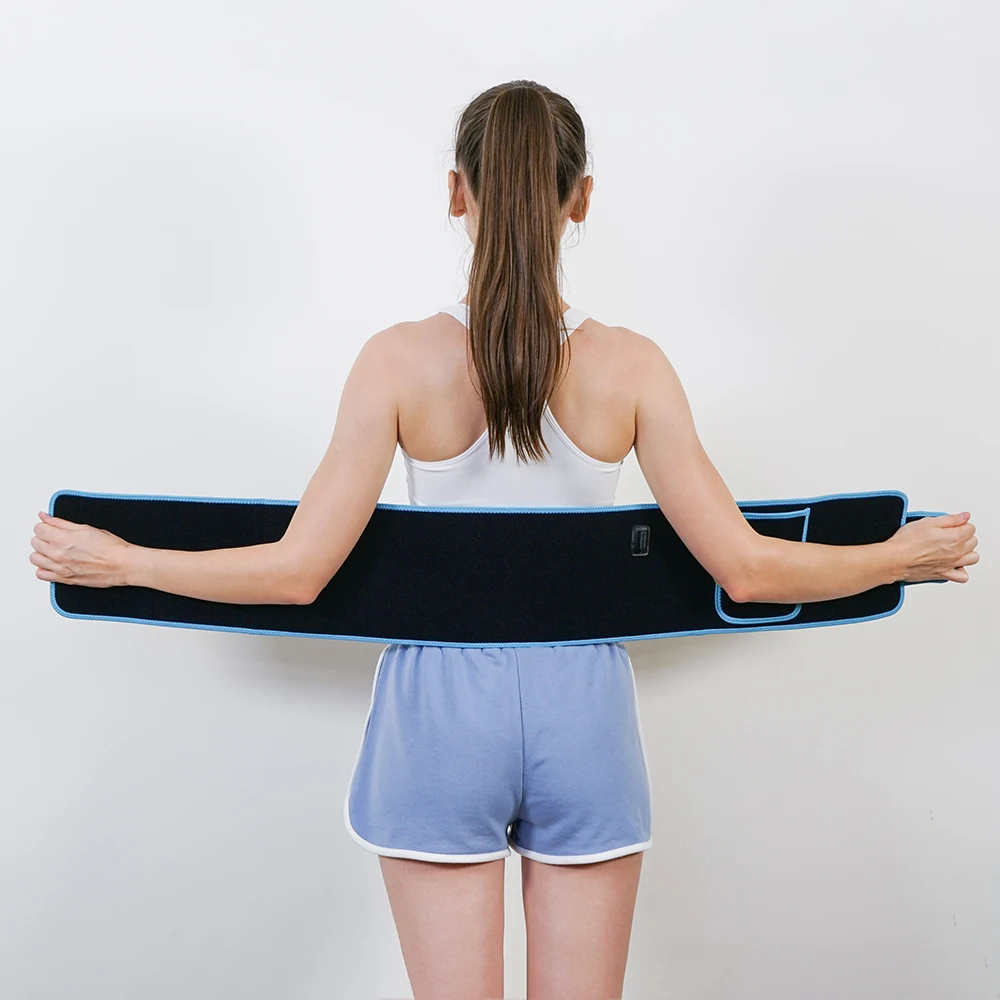 Near Red Light Therapy LED Light Therapy Device Wrap Belt 660nm 850nm for Body Waist Back Pain Wearable Large Red Light Belt