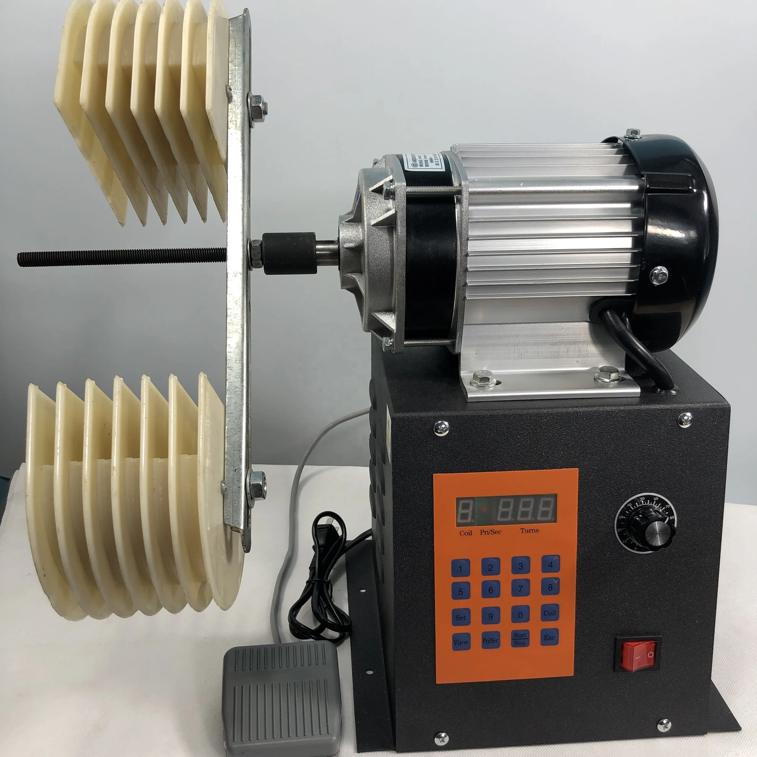 Automatic Motor Coil Winding Machines Used in Repair Shop As Well As by Motor Manufacturer
