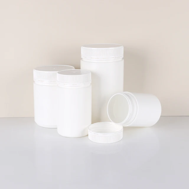 1000ml Food Grade Customize White Colour HDPE Plastic Bottle with Tamper Proof Cap for Capsule/ Tablet/ Medicine/ Pharmaceutical