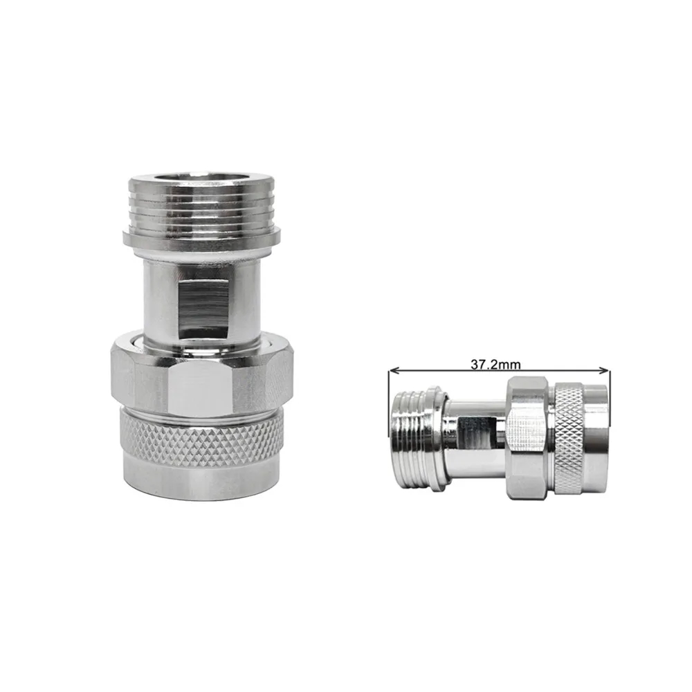 50 Ohm Factory Supply RF Connector QN Male to N Type Male Adapter Brass RF Coax Coaxial Converter in Stock