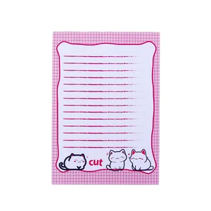 Premium Custom Printed A4 A5 A6 Note Pad Planner Eco-friendly Customised Logo Things to Do List Loose Leaf Feature