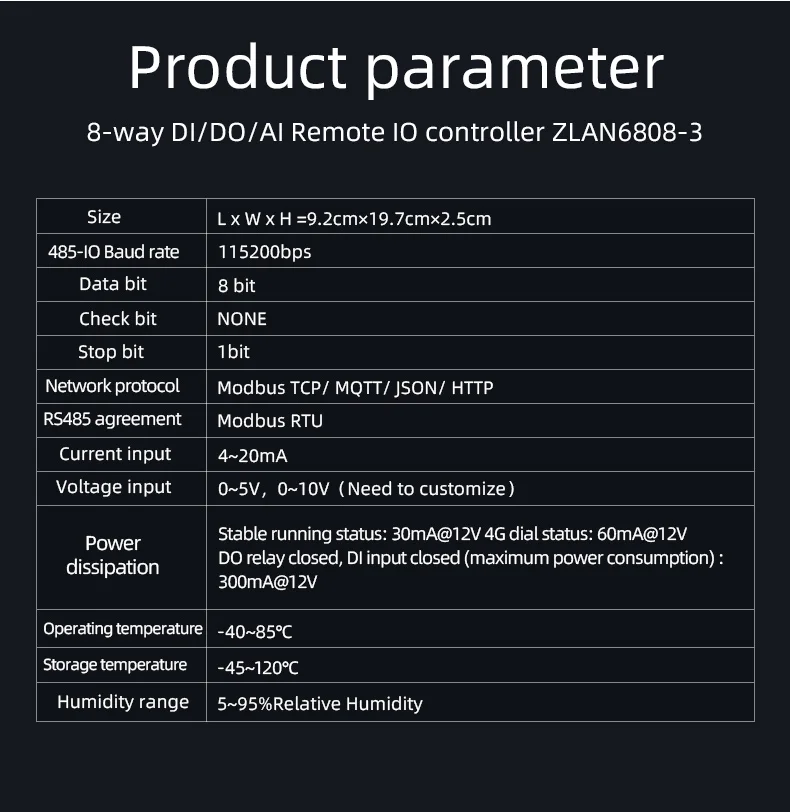 Remote I/O module switching to Ethernet analog data acquisition 8 ...