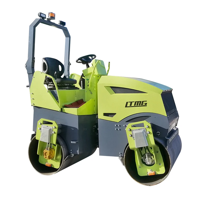 Ltmg Vibration Double Drum Roller Paver Tamper Diesel Mini 0.5 Ton 1