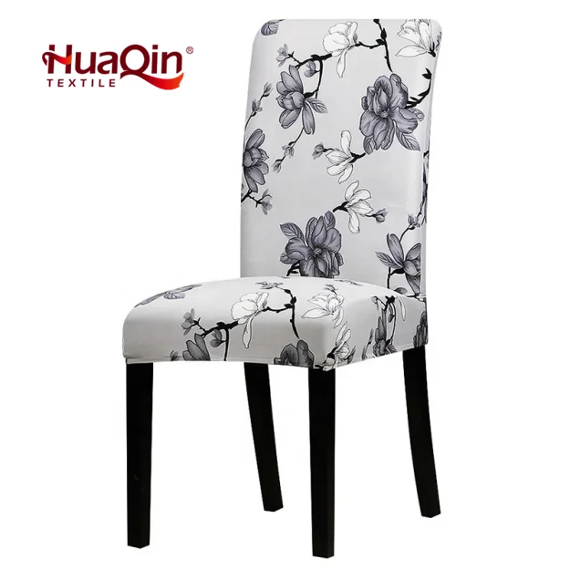 Лидер продаж чехлы на стулья из полиэстера с принтом для обеденного стола домашней