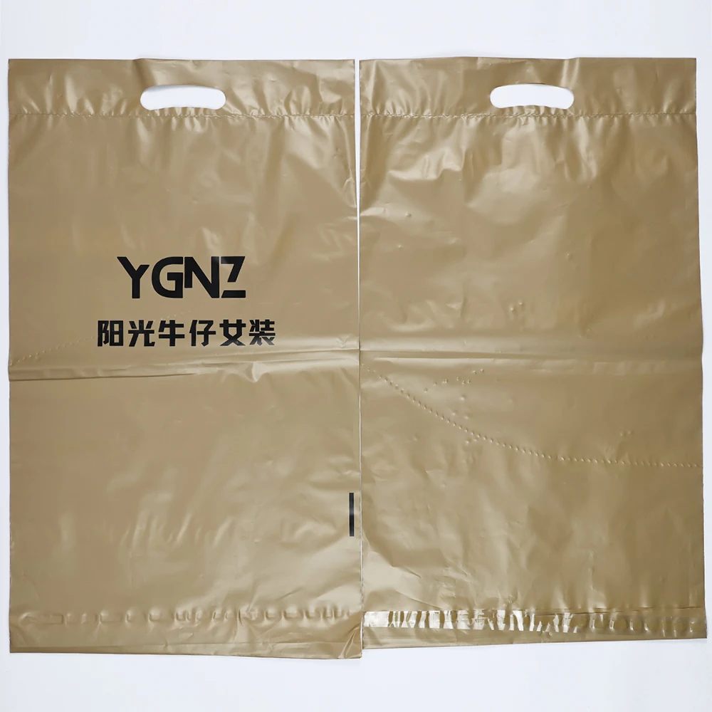 product custom logo printing self adhesive biodegradable plastic express packaging garment poly mailing bag-3