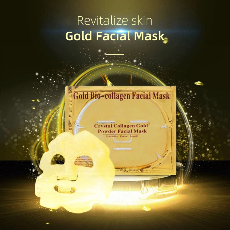 Oem Spa Face Mask Supplier Whitening Mascarillasl Skin Care 24k Gold